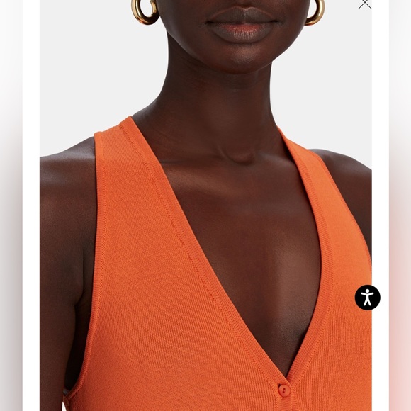 L’AGENCE Julian Sleeveless Knit Midi Dress - Picture 4 of 7